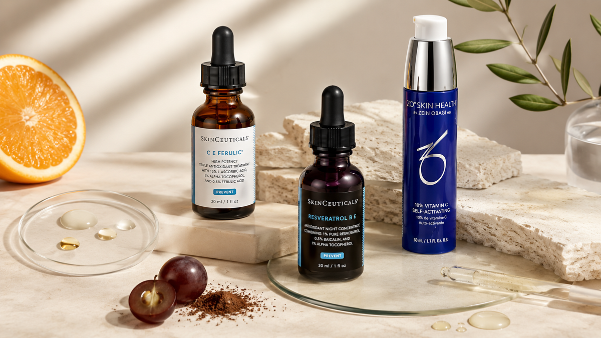 Antioxidantes en skincare: cuáles funcionan y por qué