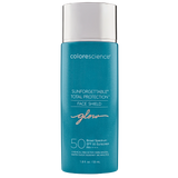 Shield Glow SPF 50 Crema solar facial Brillo dorado Colorescience 55ml