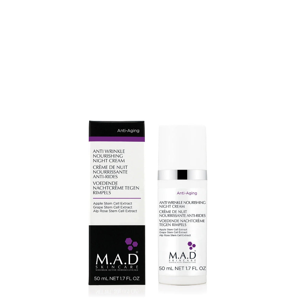M.A.D - Anti-Wrinkle Nourishing Night Cream, 50ml