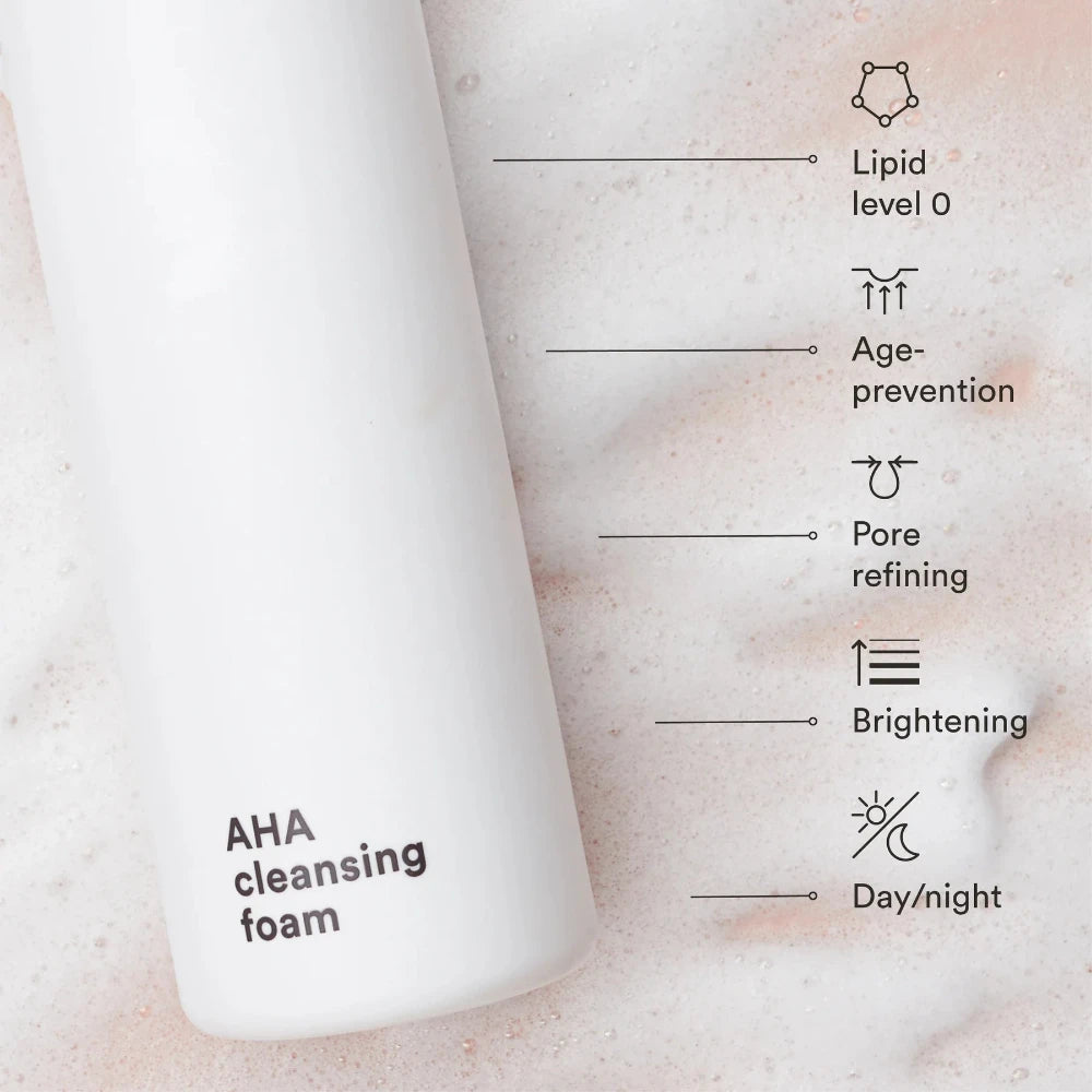 AHA cleansing foam REVIDERM 200ml (vista 4)