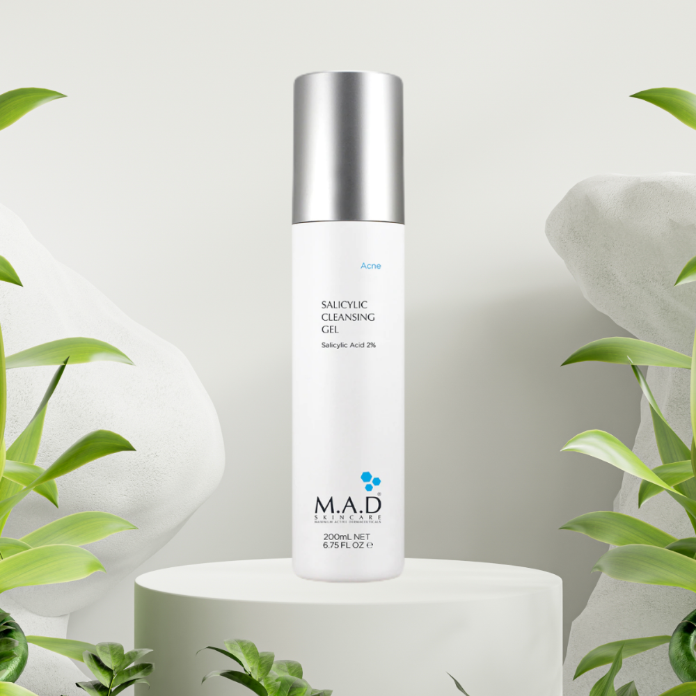 Salicylic cleansing gel MAD 200ml - M.A.D (vista 2)