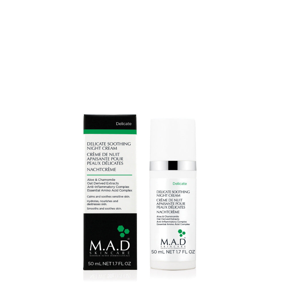M.A.D - Delicate Soothing Night Cream, 50g