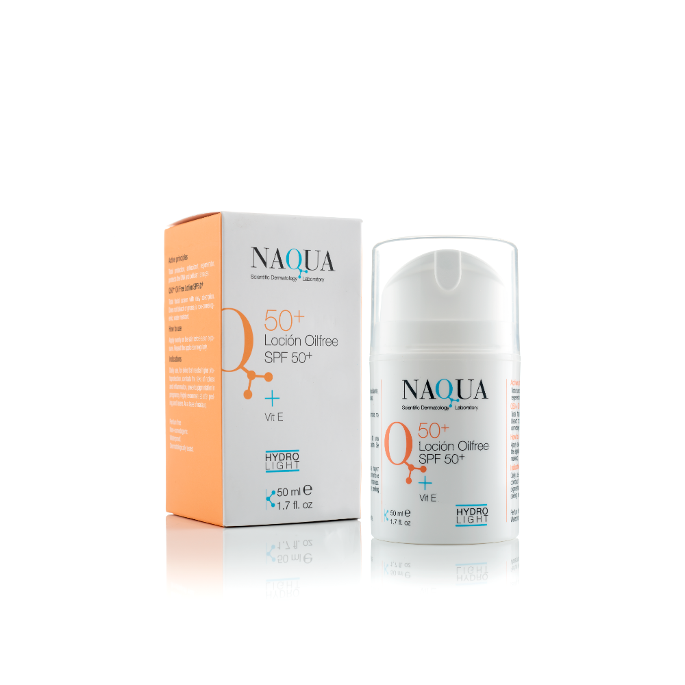 Q50+ Lotion Oilfree + Vit E NAQUA 50ml