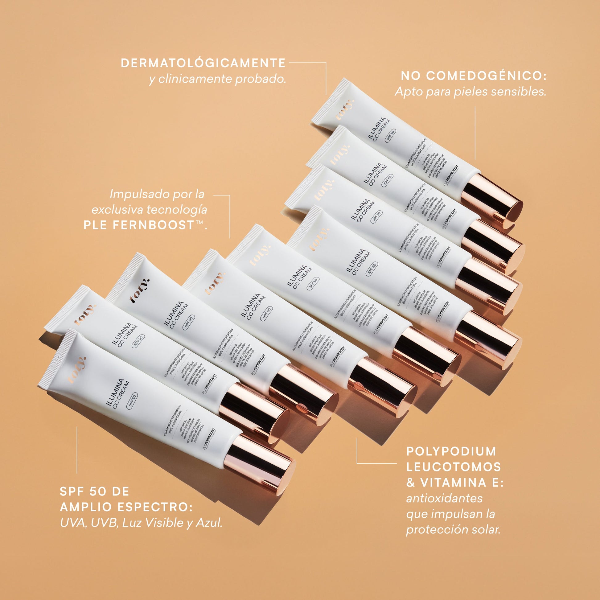 TOTY Ilumina CC Cream SPF50