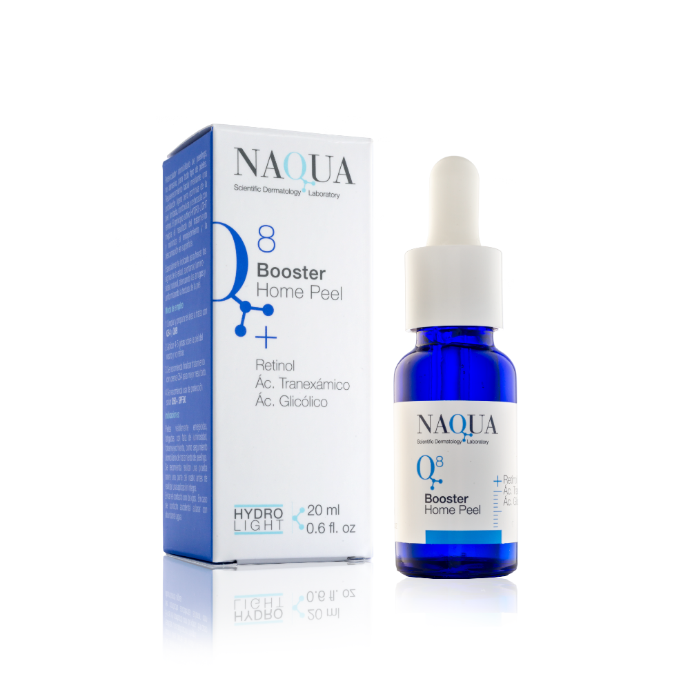 Q8 Home Peel Booster + Retinol, Tranexámico, Glicólico NAQUA 20ml