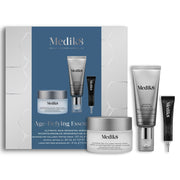 Age-Defying Essentials Kit Medik8: Advanced Pro Collagen+ 50 ml, Crystal Retinal 6 30 ml, Liquid Peptides Advanced 4 ml