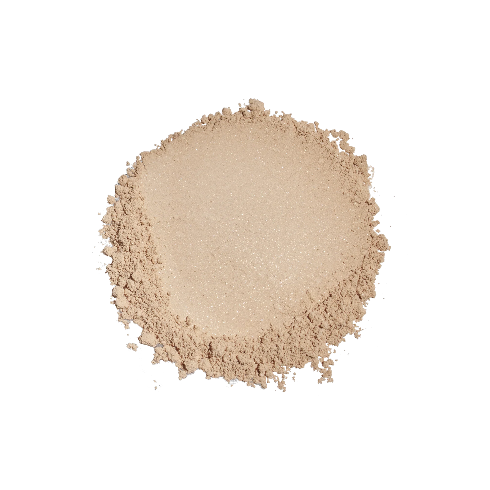 Brush-On Shield Glow SPF 30 Polvos solares Brillo dorado Colorescience 4.3 g