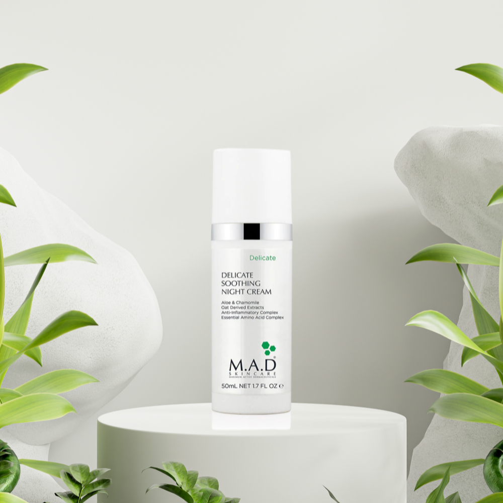 M.A.D - Delicate Soothing Night Cream, 50g