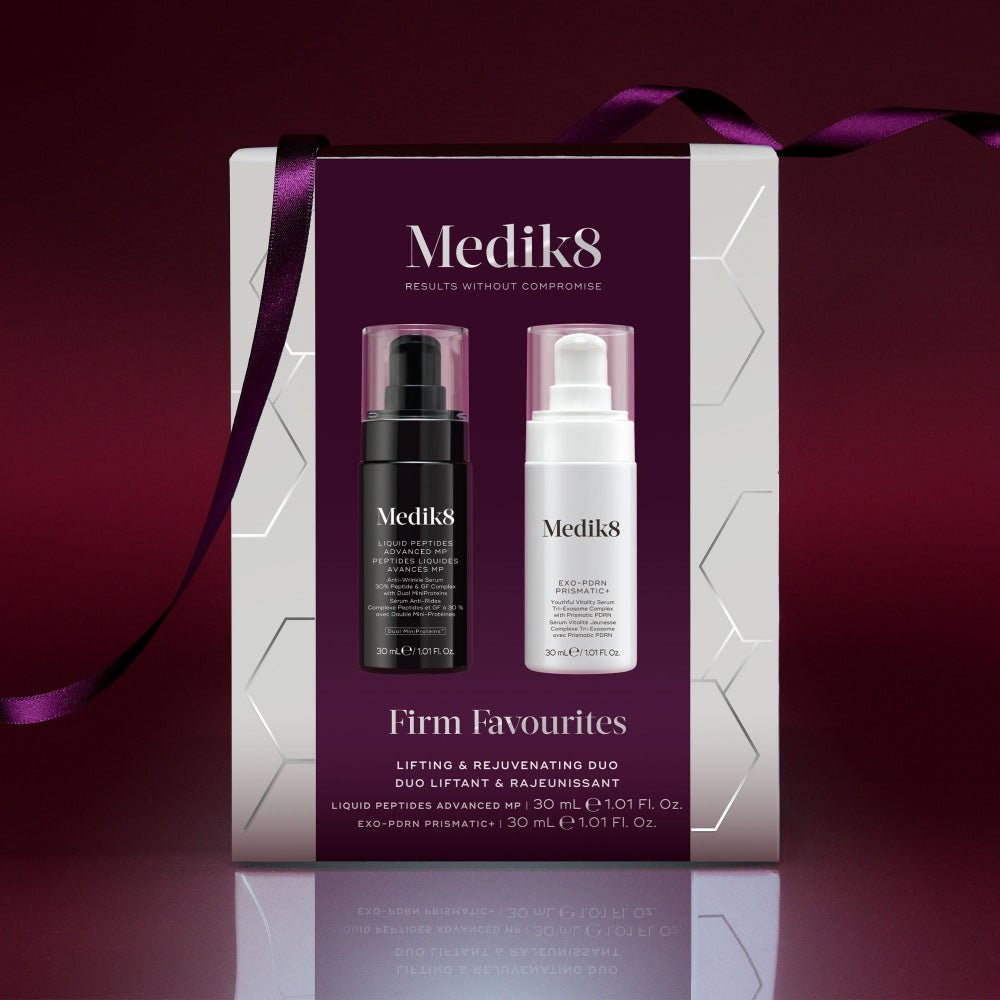 Firm Favourites Kit Medik8: Liquid Peptides Advanced 30 ml, Exo-PDRN Prismatic+ 30 ml