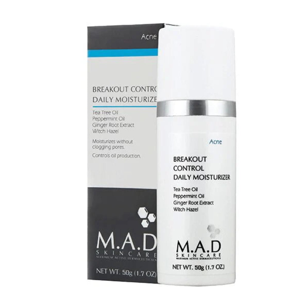 M.A.D - Acne Breakout Control Daily Moisturizer, 50g