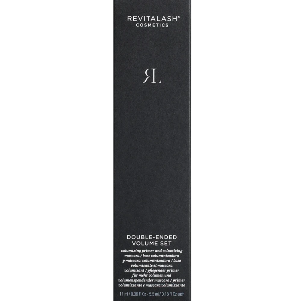 Revitalash Double-Ended Volume Set - primer y máscara de pestañas, 11ml, 5.5ml
