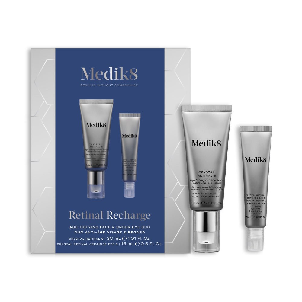 Retinal Recharge Kit Medik8: Crystal Retinal 6 30 ml, Crystal Retinal Ceramide Eye 6 15 ml
