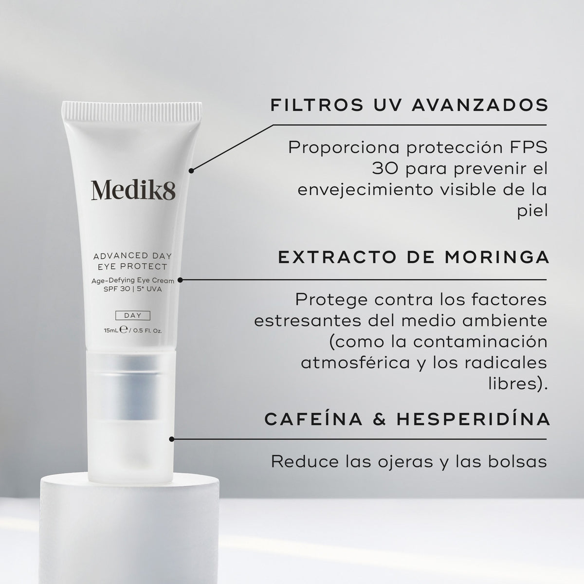 Advanced Day Eye Protect 15ml Medik8 — imagen 5