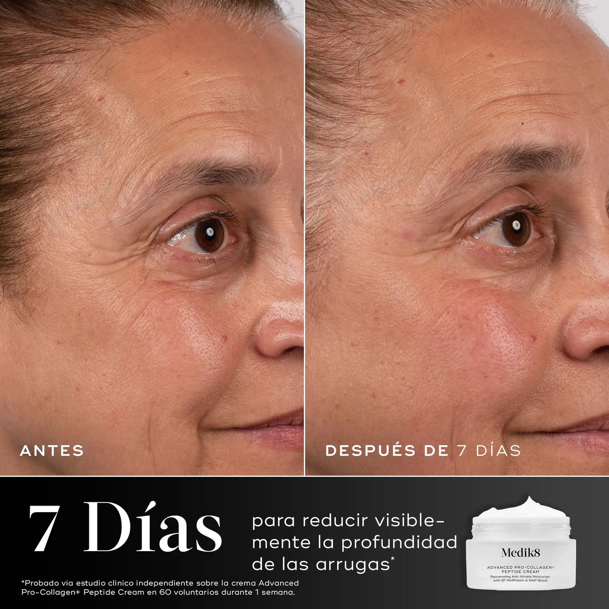 Advanced Pro Collagen + Peptide Cream NEW 50ml Medik8 — imagen 4