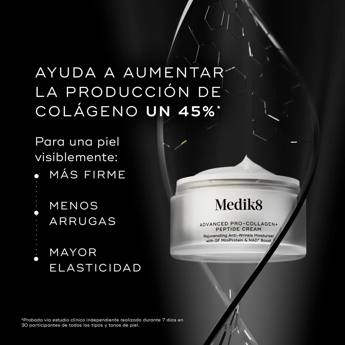 Advanced Pro Collagen + Peptide Cream REFILL NEW 50ml Medik8 — imagen 3