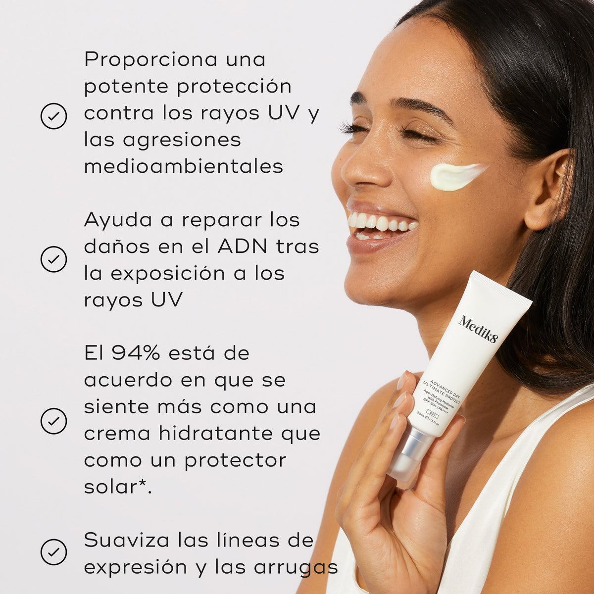 Advanced Day Ultimate Protect SPF50 50ml Medik8 — imagen 4