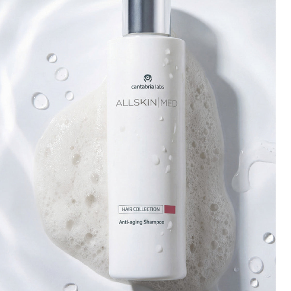 Anti-aging Shampoo Allskin Med 200 ml — Paso 2 · Limpia y purifica de la Scalp & Hair Collection