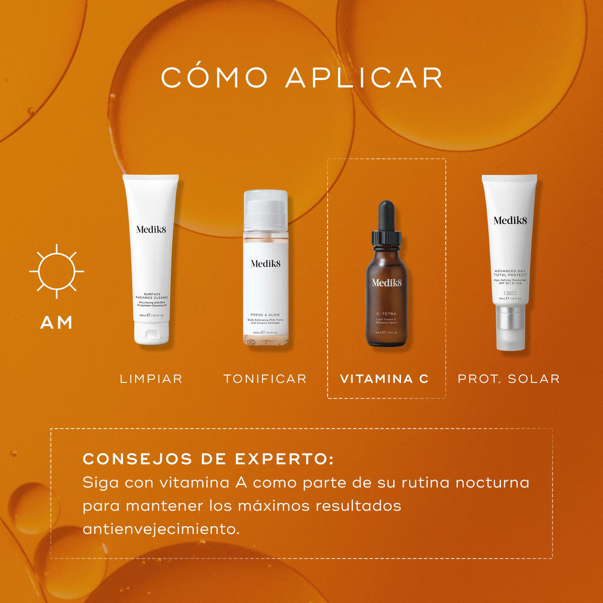 C-Tetra 30ml Medik8 — imagen 7