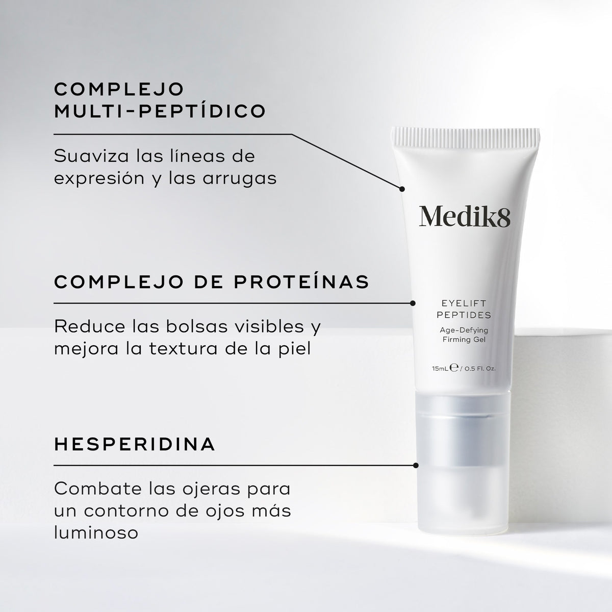 Eyelift Peptides 15ml Medik8 — imagen 3