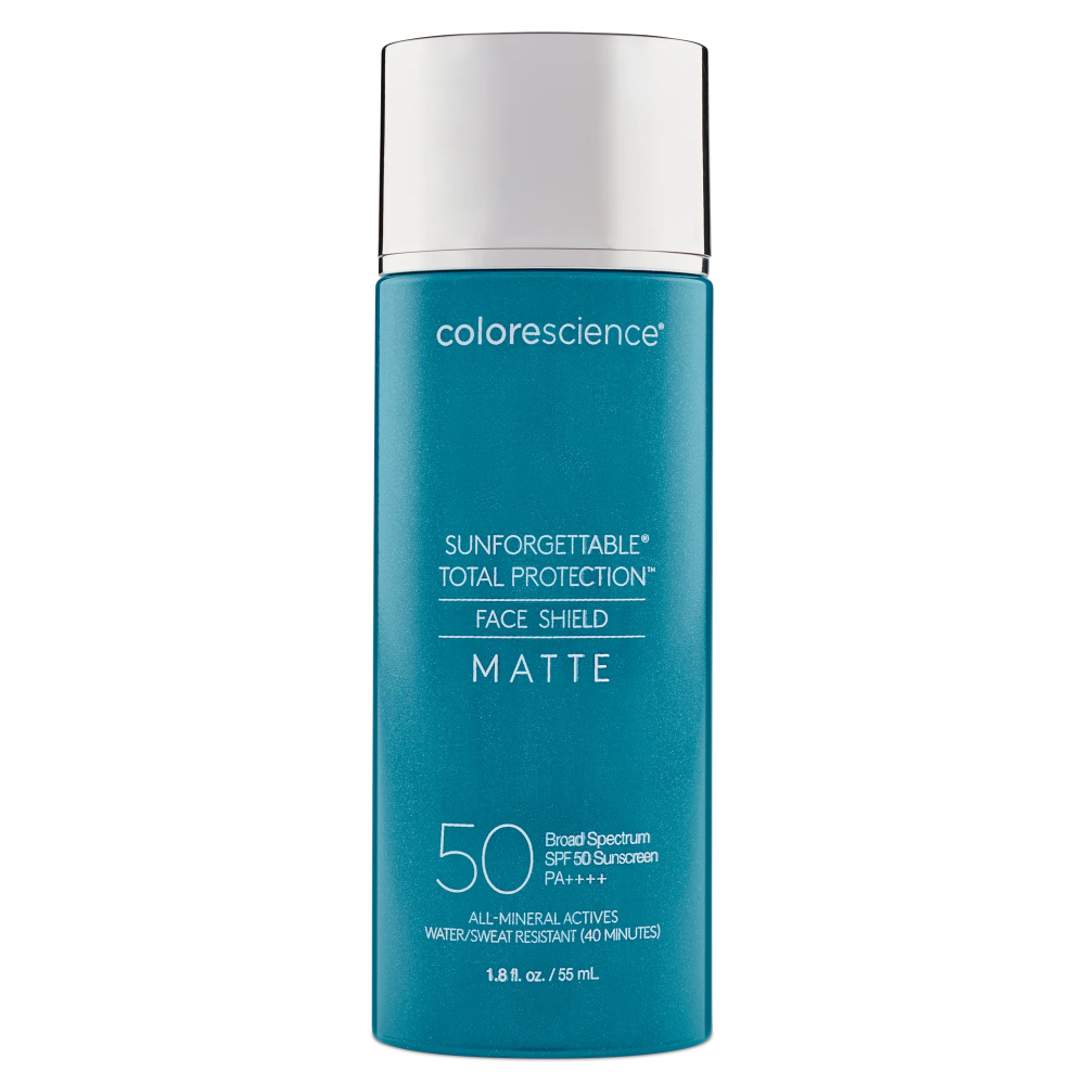 Colorescience - Shield Matte SPF 50 - Crema solar facial con efecto matificante, 55ml