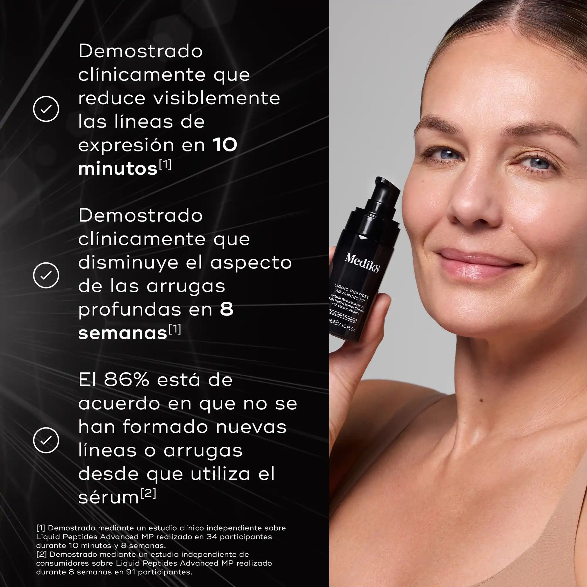 Liquid Peptides Advanced 30ml Medik8 — imagen 6