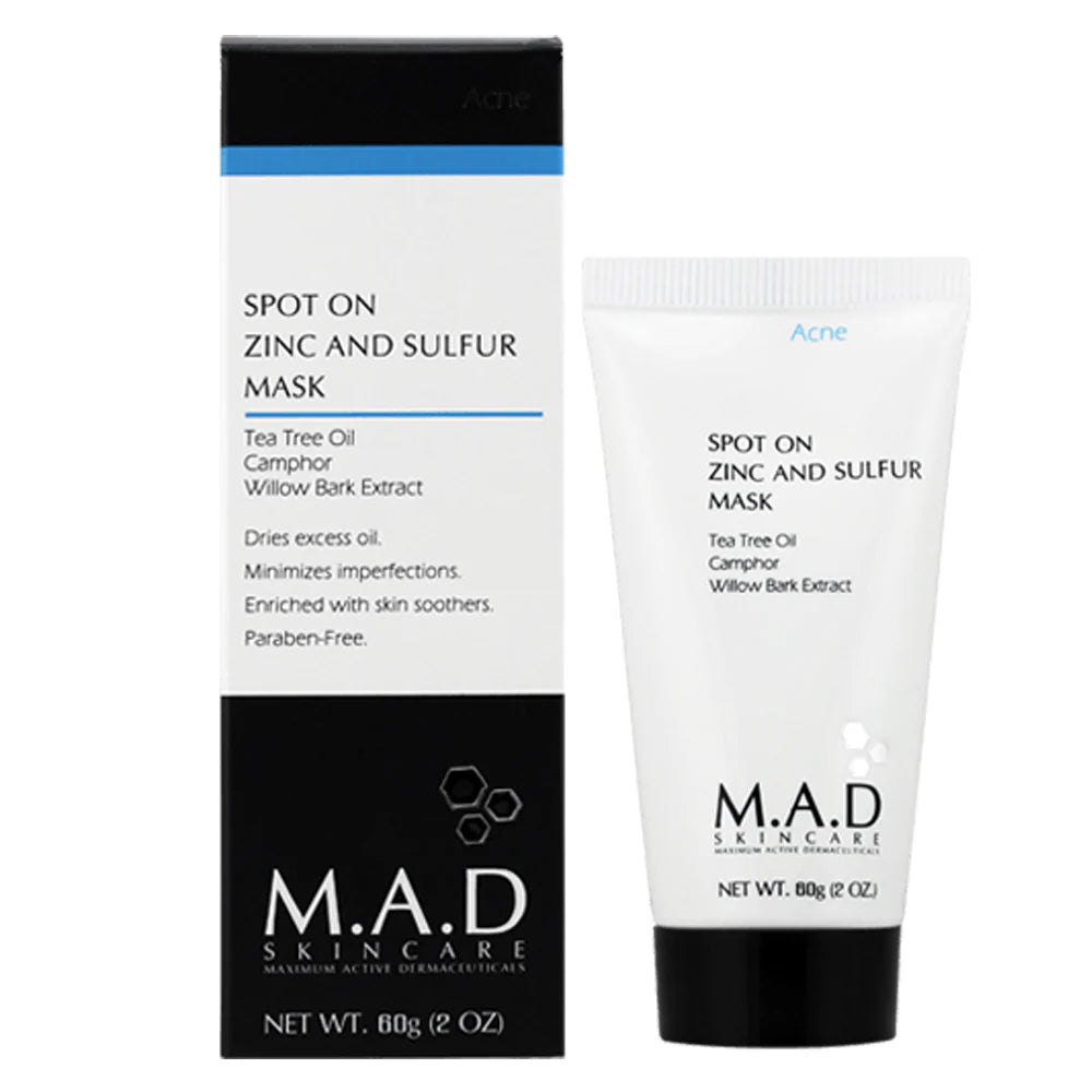 M.A.D - Spot on zinc and sulfur mask, 60g