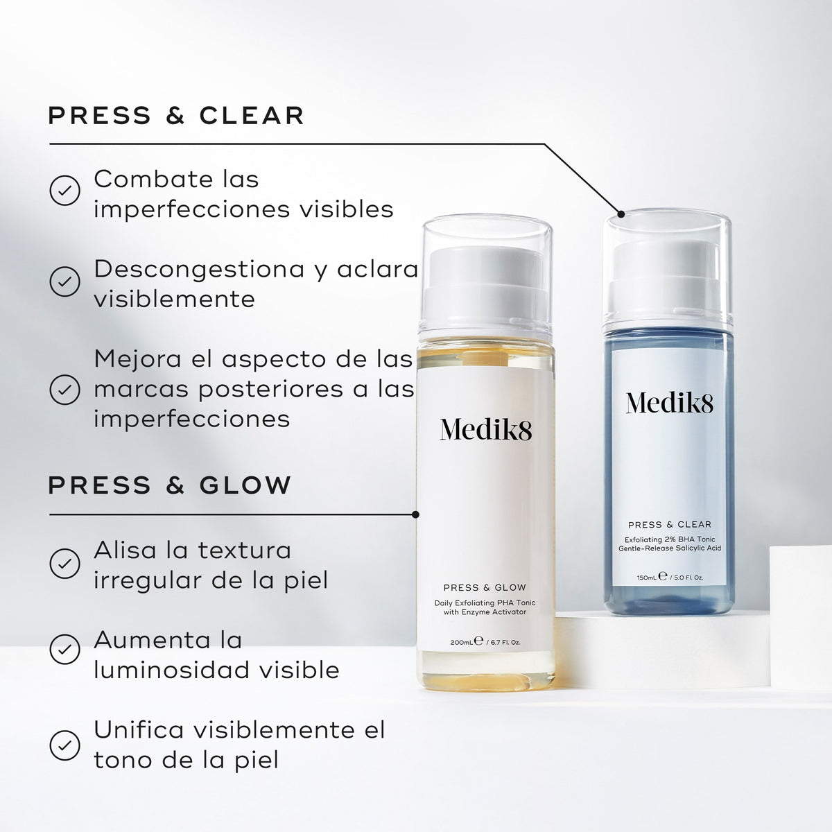 Press & Clear 150ml Medik8 — imagen 6