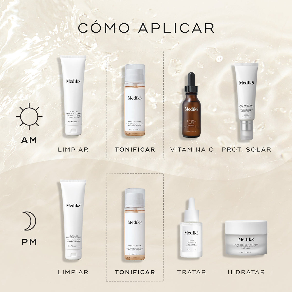 Press & Glow 200ml Medik8 — imagen 7
