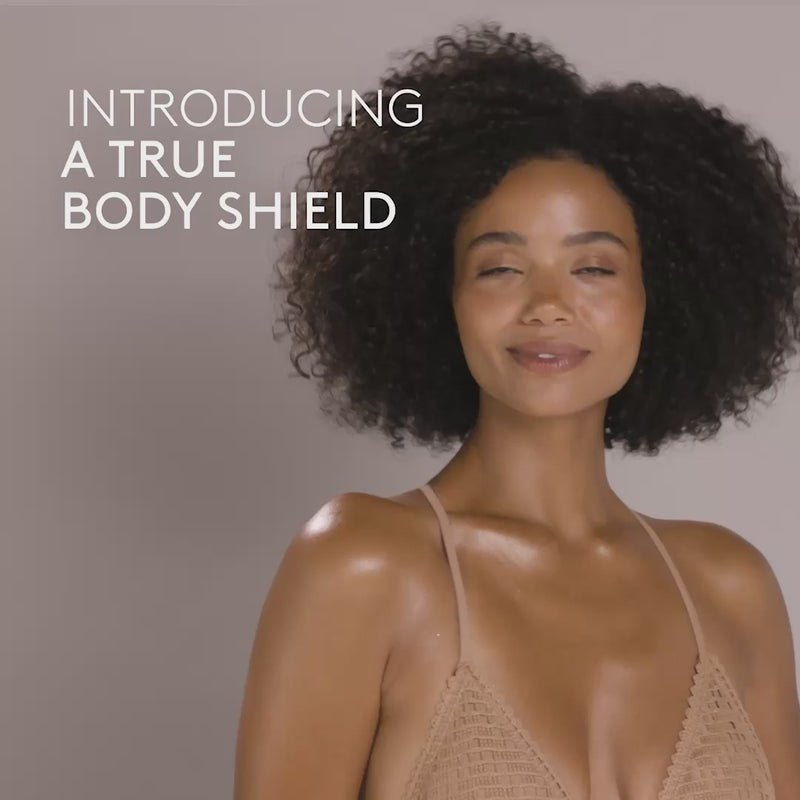 Total Protection Body Shield Glow SPF 50 Colorescience — vídeo