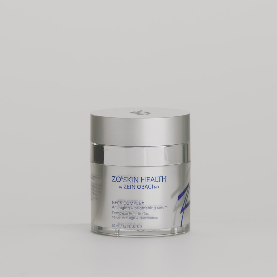 Cargar vídeo: Neck Complex ZO Skin Health: cómo aplicar en cuello y escote