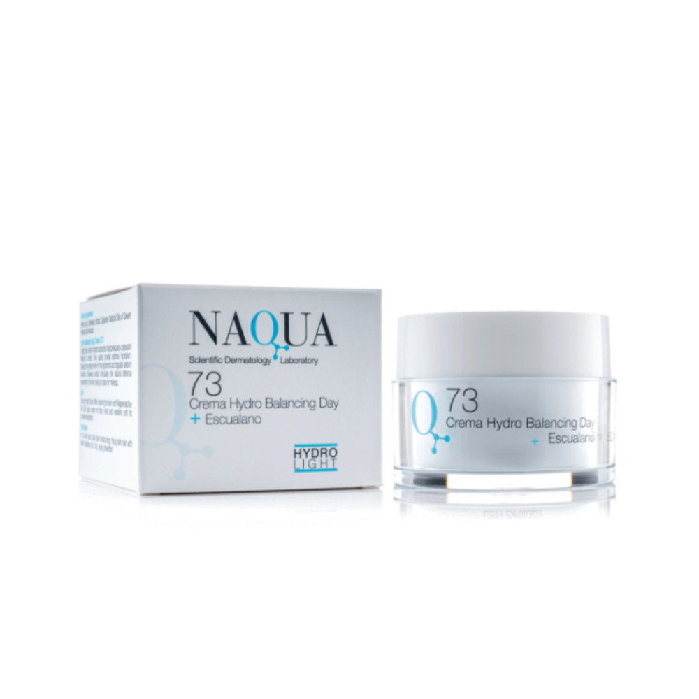 Q73 Crema Hydro Balancing Day + Escualano NAQUA 50ml