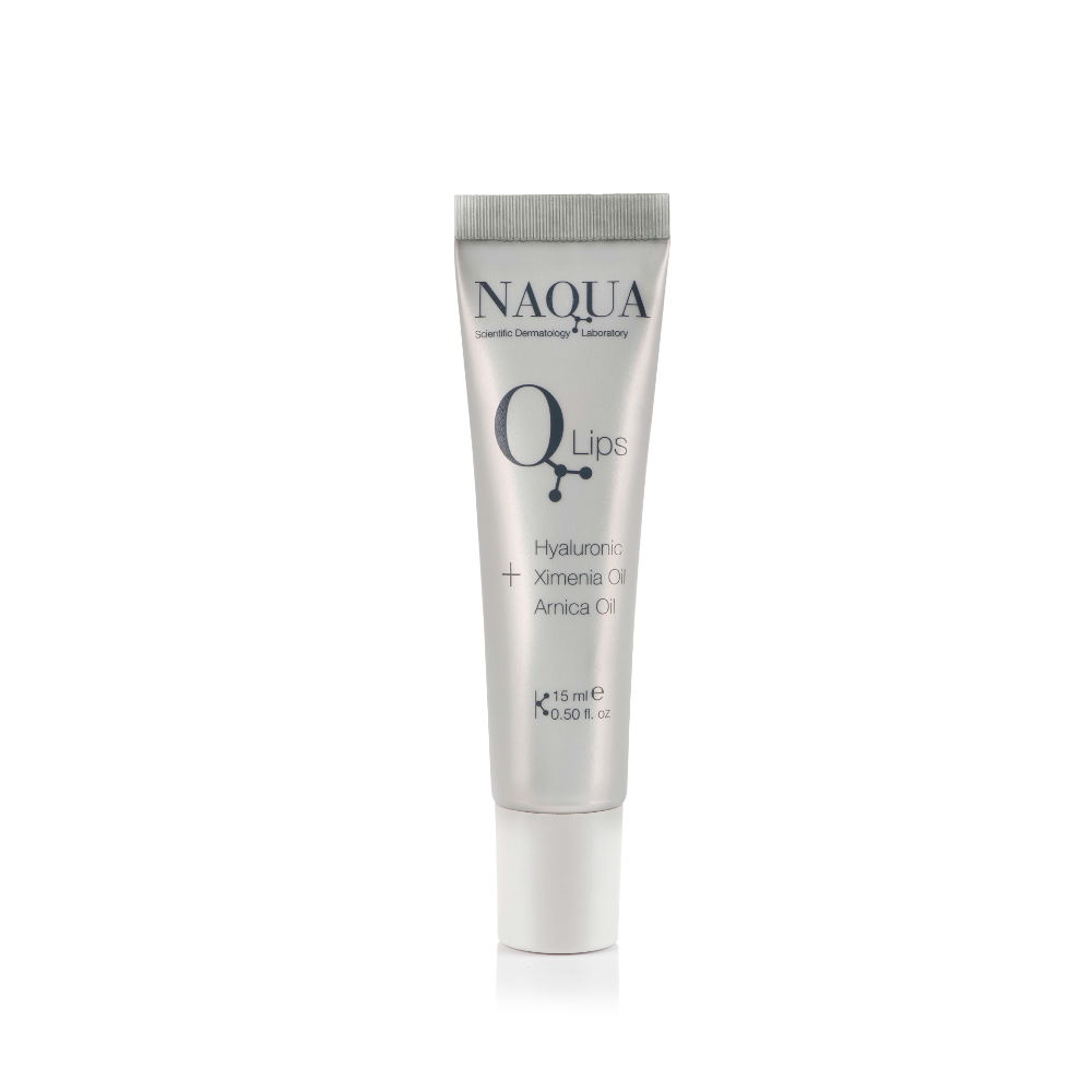 Q Lips + Ac. Ximenia, HA Oil, Árnica, Bisabolol, Vit E NAQUA 15ml