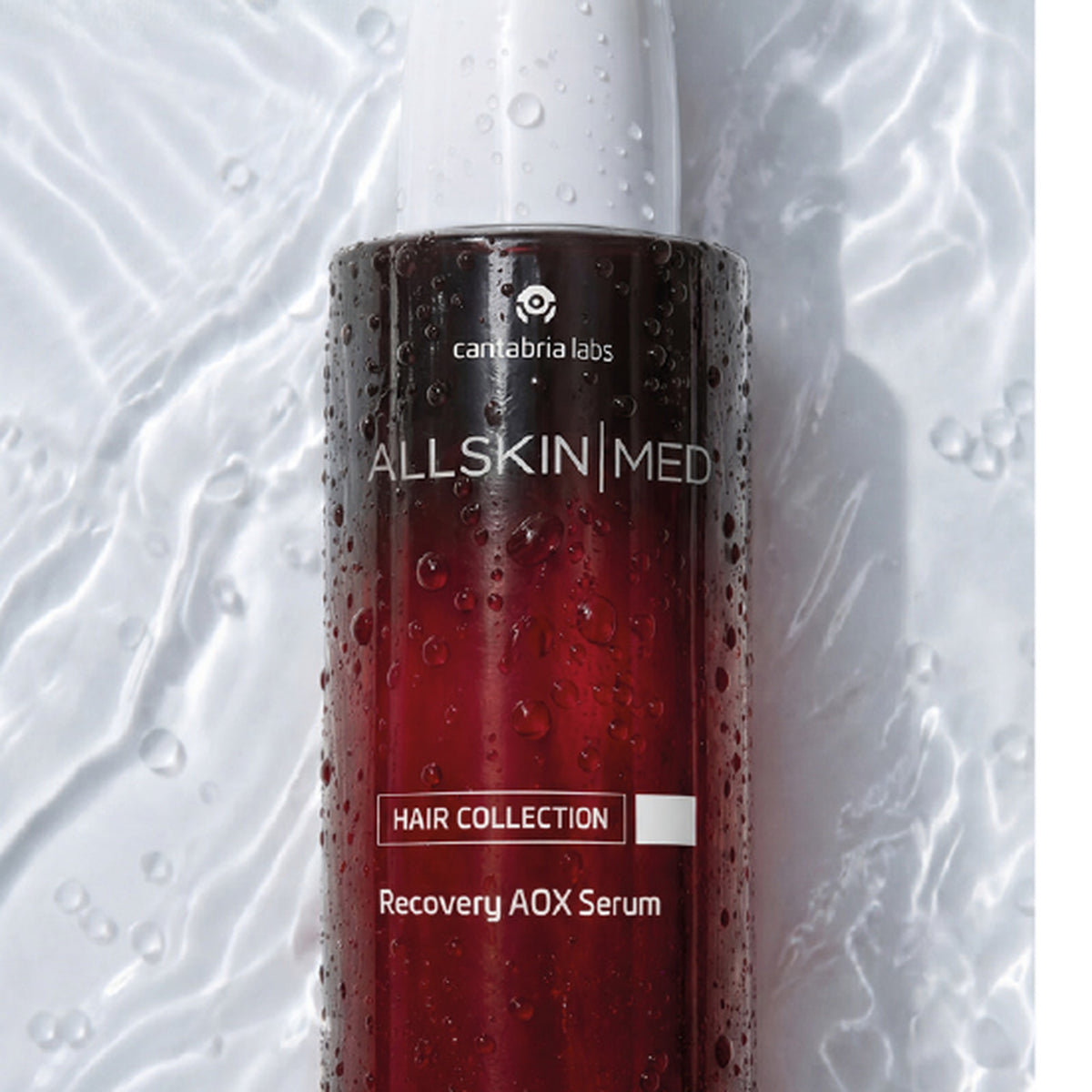 Recovery AOX Serum Allskin Med 100 ml — Paso 3 · Defiende y reestructura de la Scalp & Hair Collection