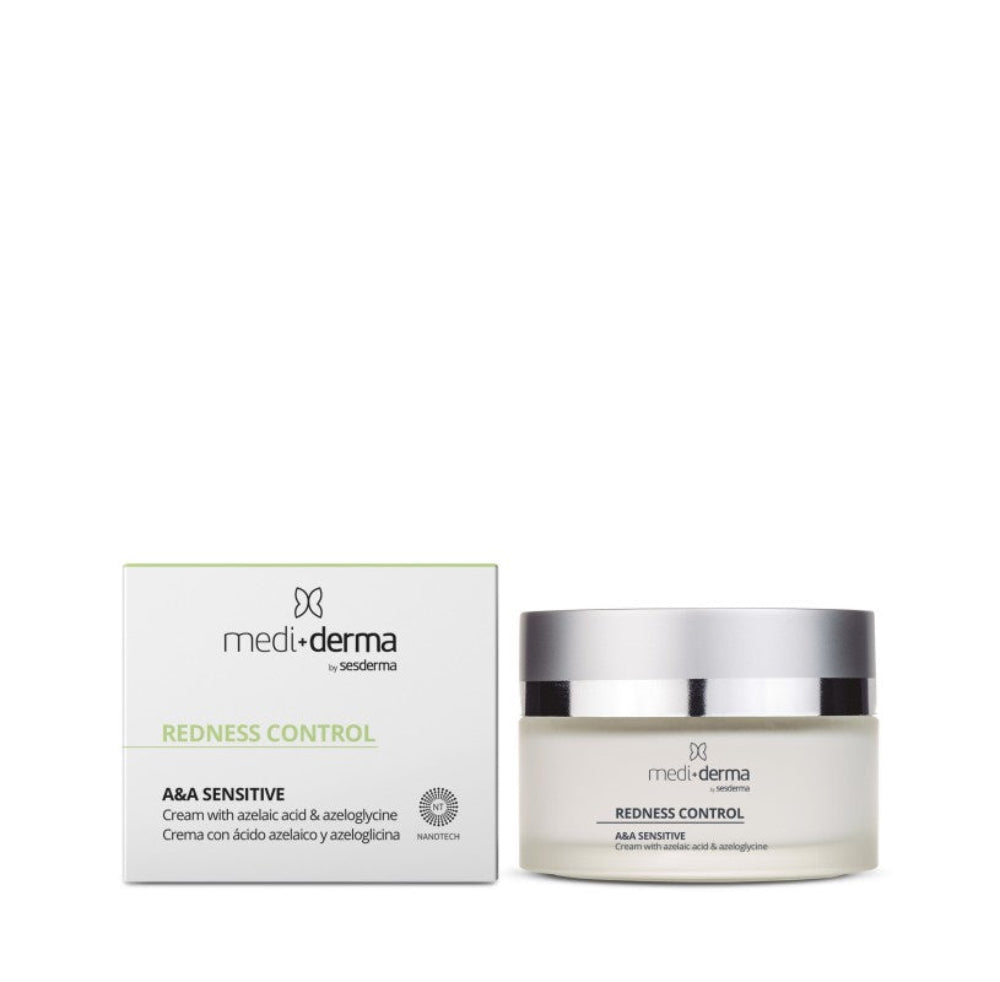 MEDIDERMA Redness Control A&A Sensitive Crema, 50 ml