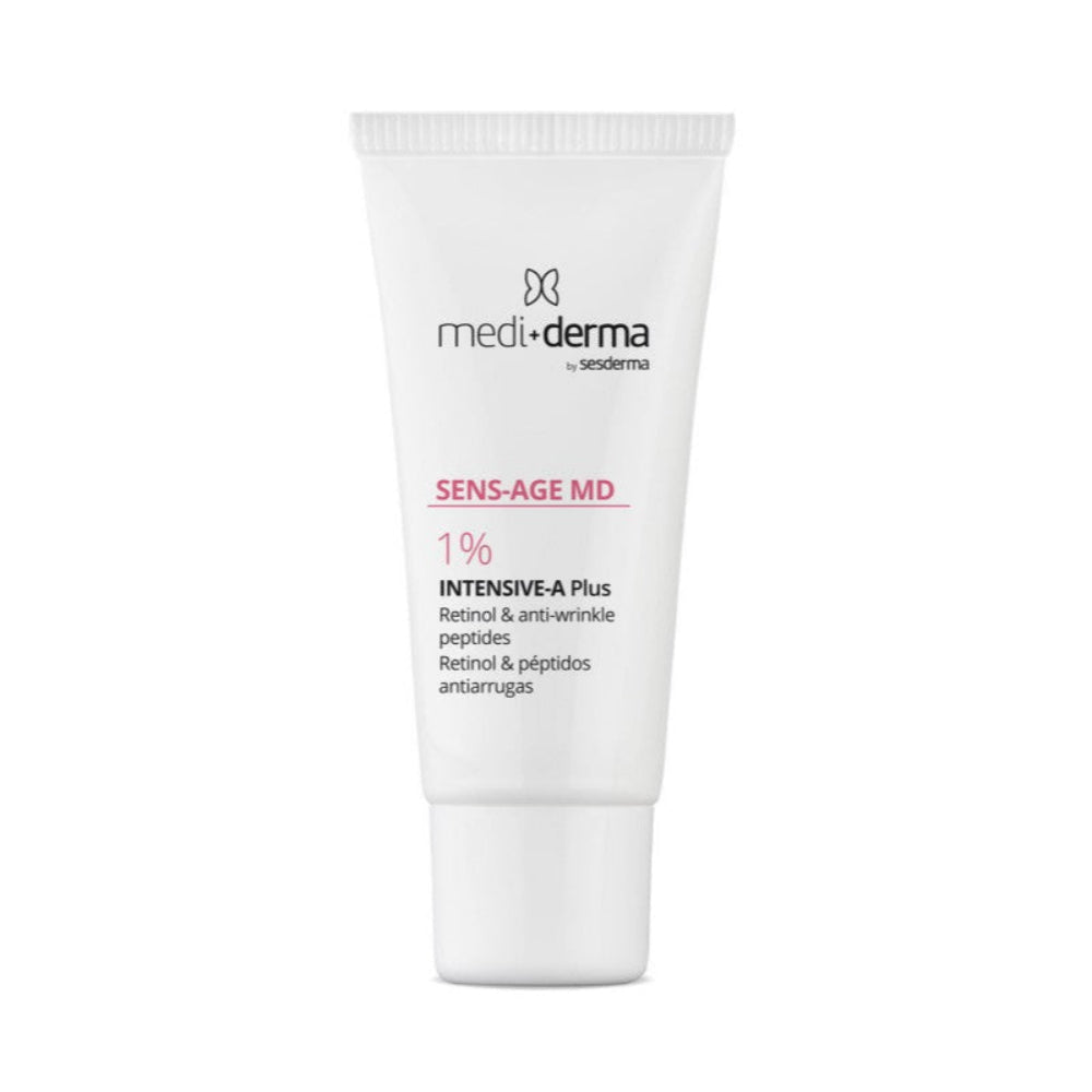 MEDIDERMA SENS-AGE MD INTENSIVE-A Plus, Retinol 1% & péptidos antiarrugas, 30ml