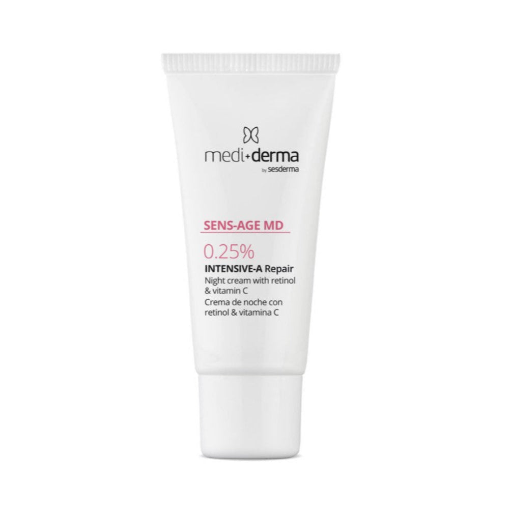 Sens-Age MD 0,25% INTENSIVE-A Repair, crema de noche con retinol & vit C, 30 ml